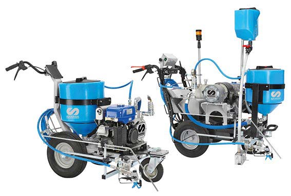 Airless diaphragm pumps