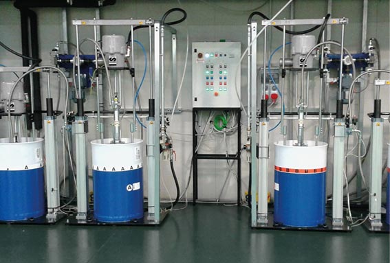 SAMOA High viscosity fluids equipment