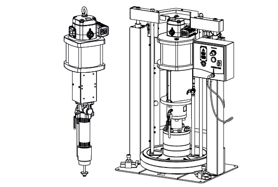 Shovel intake piston pumps spare parts