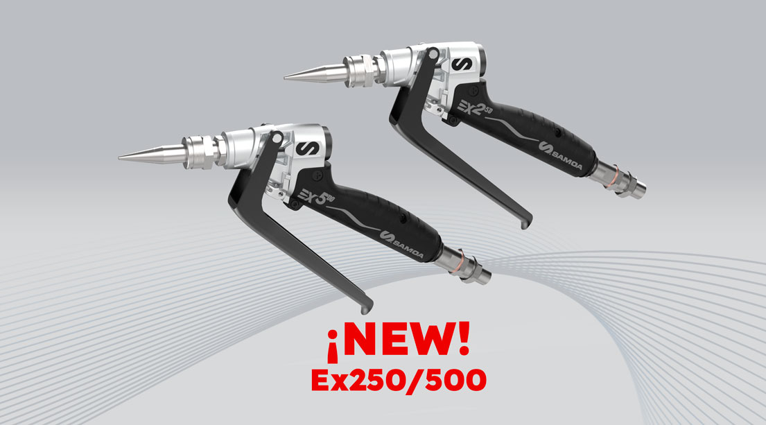 News about the launching of the extrusion gun 250/500