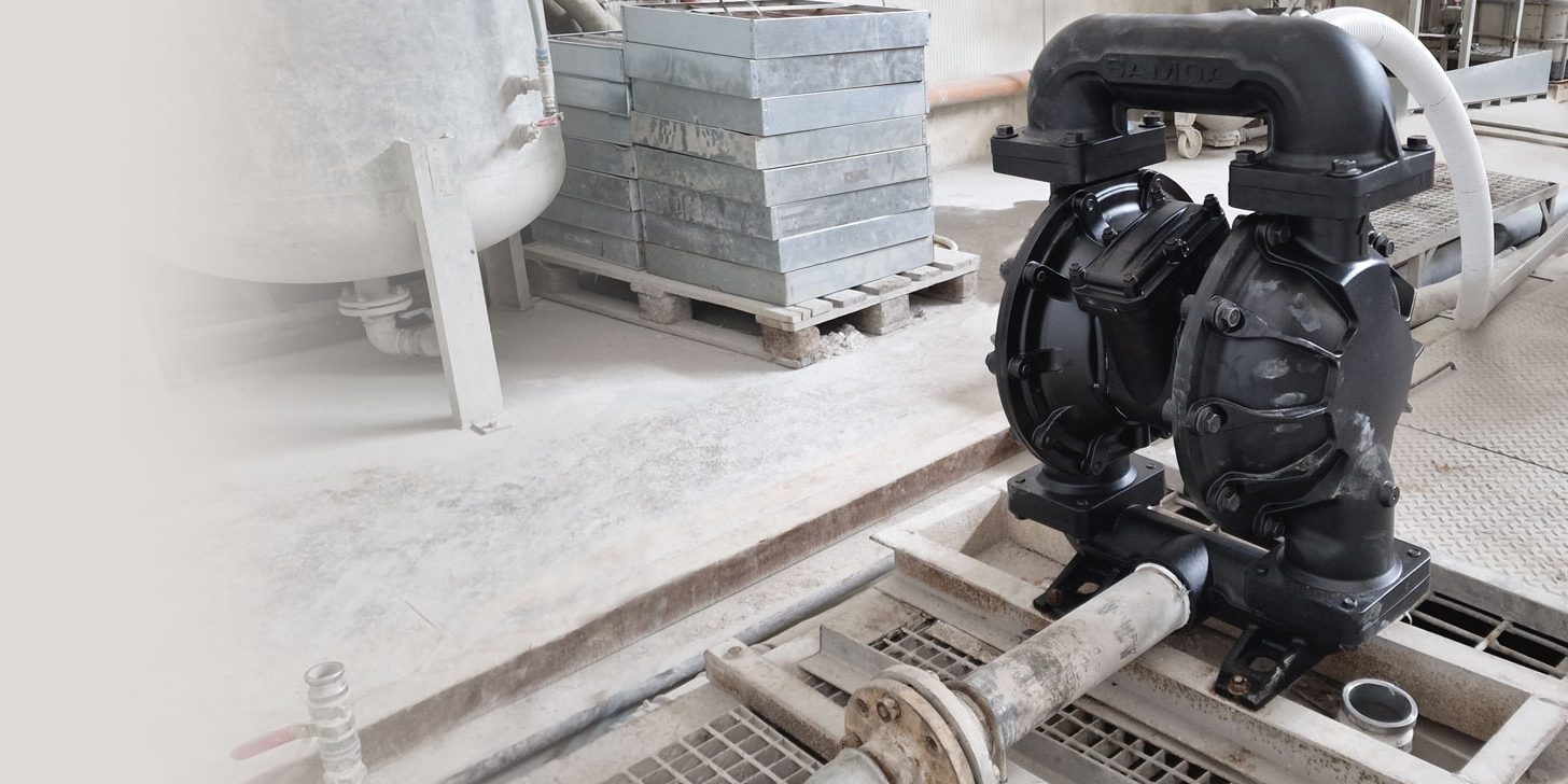 SAMOA Diaphragm Pump working