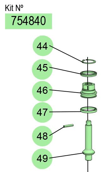 PM80-50:1 ROD KIT