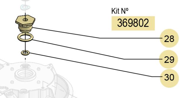 MC30 / MP30 NUT KIT