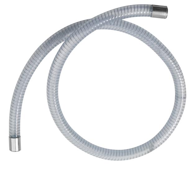 WASTE OIL SUCTION HOSE, TRANSPARENT, 1,8 M, 1