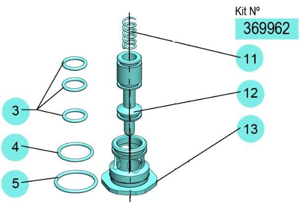 PA70 VALVE KIT