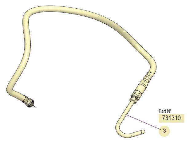 DV-16 OUTLET HOSE