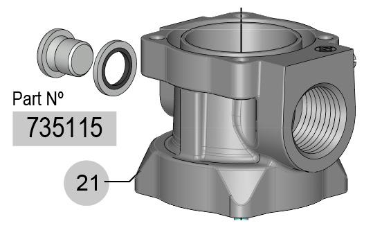 PM2-3:1-ND PUMP BODY