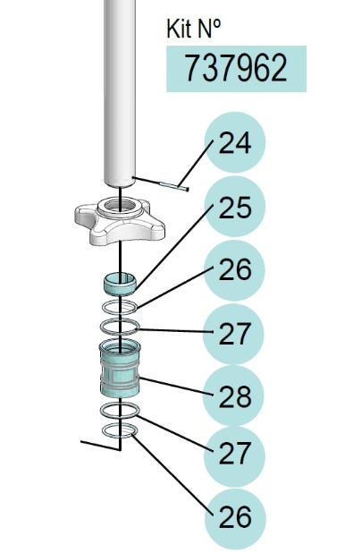 DRAINERS FUNNEL TUBE HOLDER KIT