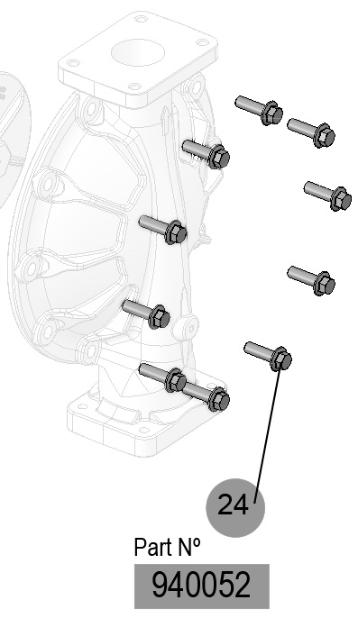 UP-20 HEX.SCREW M12x40 DIN6921 PAV