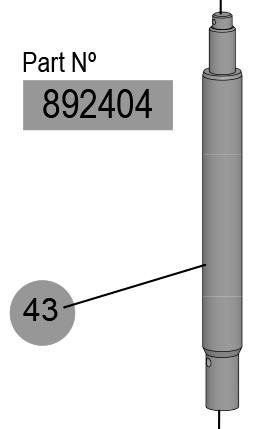 PM80-50:1 PLUNGER PISTON