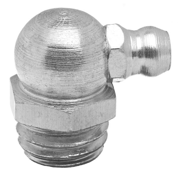 MT-508 HYDRAULIC GREASE NIPPLE, 90° ANGLED, NPT THREAD, 1/8