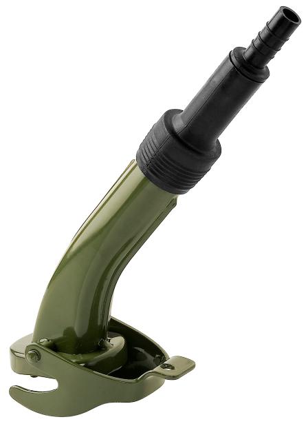 PAINTED RIGID OUTLET SPOUT FOR STEEL JERRYCANS