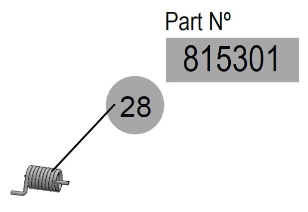 BP70 TORSION SPRING