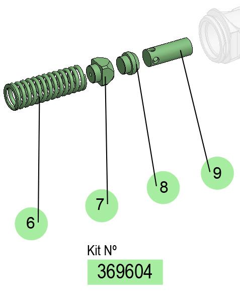 PA40 VALVE KIT