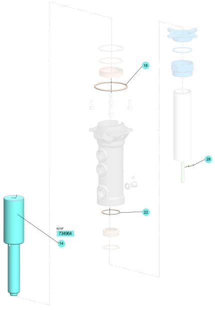 PM4-3:1-ND FLUID PLUNGER KIT