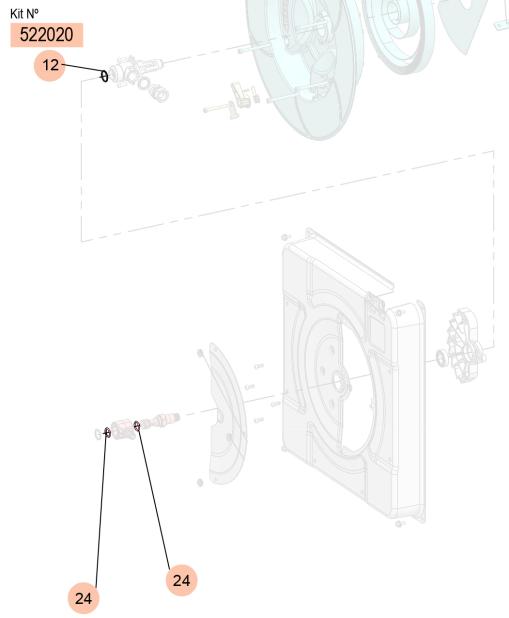 SEALS KIT, 522020 CODE