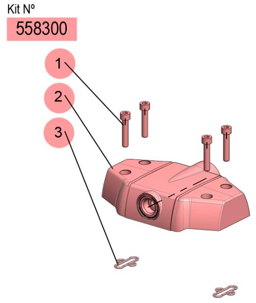 DF-50 AIR MOTOR KIT, 558300 CODE