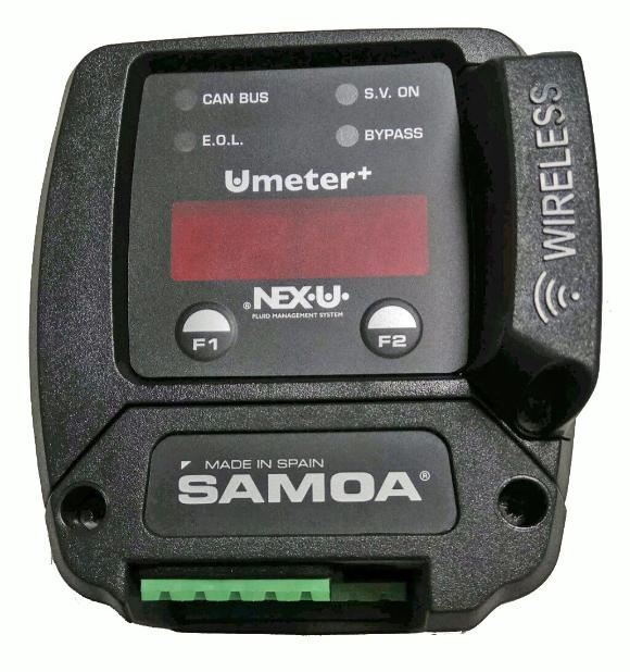 U·METER+, FLOW METER WITH BLUETOOTH, ALUMINUM, 3/4