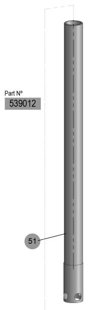 SUCTION TUBE EXTENSION NPT