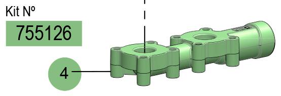 METÁLICA DP-200 INLET MANIFOLD KIT 