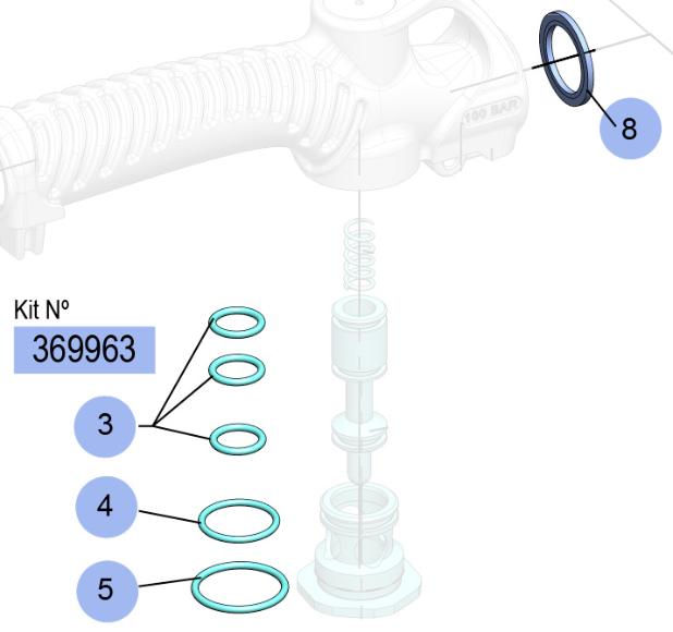 PA70 SEALS KIT