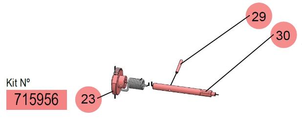 BP70 GEAR, SHAFT AND PIN KIT