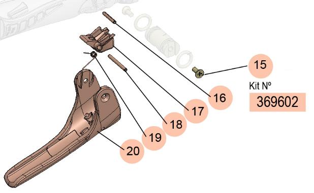 TRIGGER WITH LOCK KIT