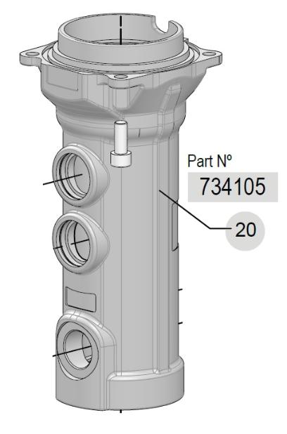 CUERPO BOMBA PM4-3,1/SS