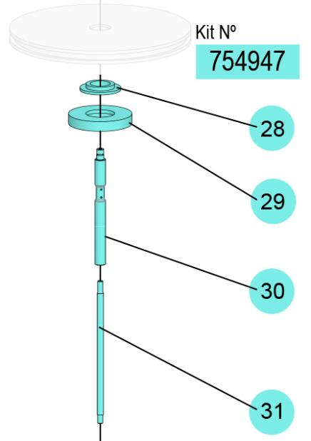 PM80-50:1 SENSOR ROD KIT