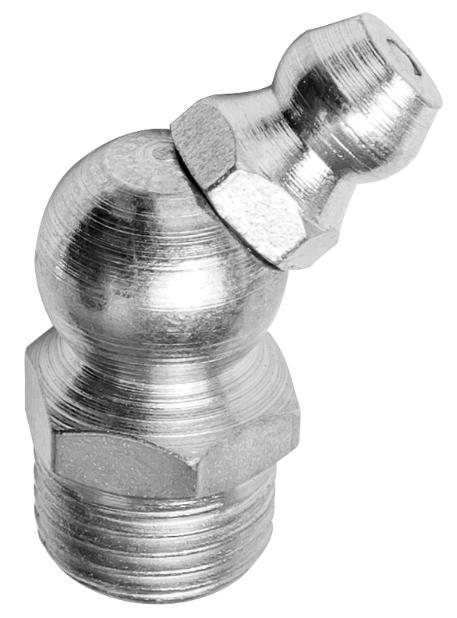 MT-506 HYDRAULIC GREASE NIPPLE, 45° ANGLED, METRIC THREAD, M 10 x 1,00