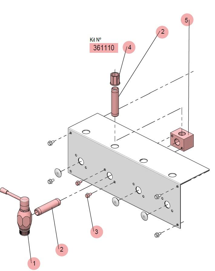 VDB-1 DISPENSING VALVE KIT