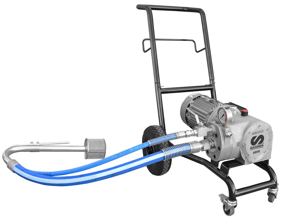 GIOTTO 220V ON TROLLEY WITH SUCTION HOSE