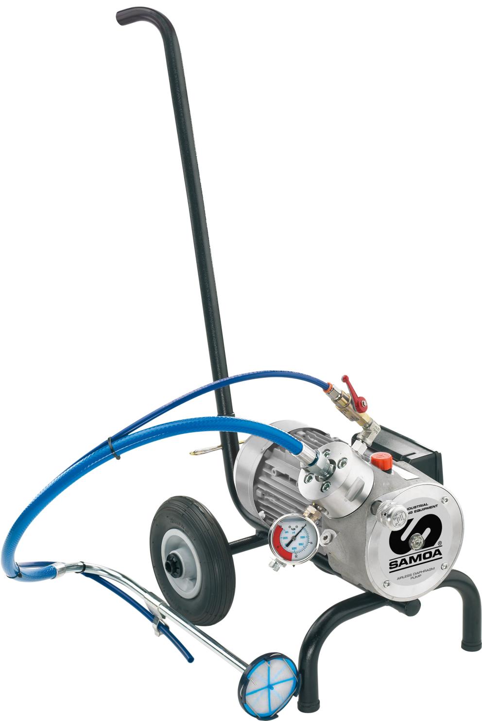 MIRÓ 220V ON TROLLEY WITH SUCTION HOSE