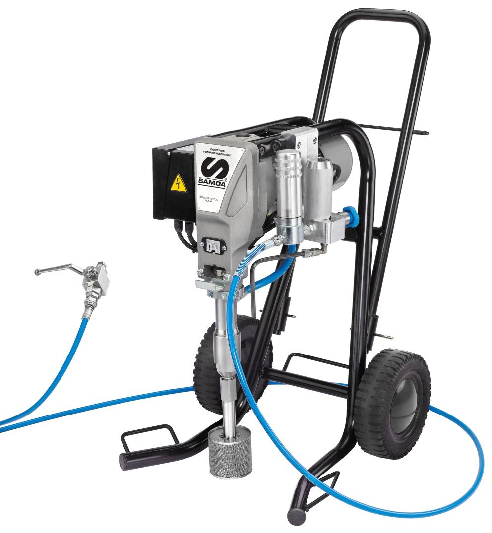 ZEUS 220V ON TROLLEY WITH SUCTION HOSE