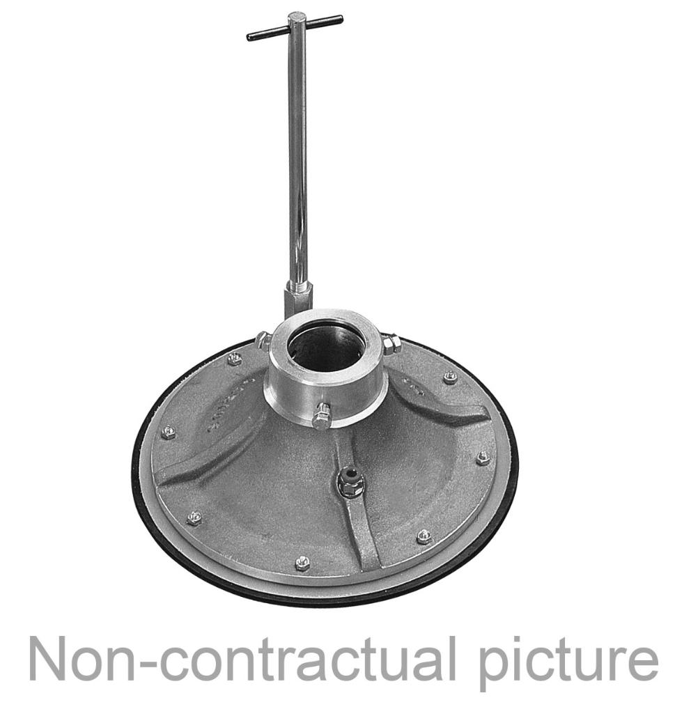 ALUMINIUM FOLLOWER PLATE FOR 30L DRUMS,SBR SEAL (SIRIO 22:1-33:1/OMEGA
28:1-40:1/NOVA 55:1)