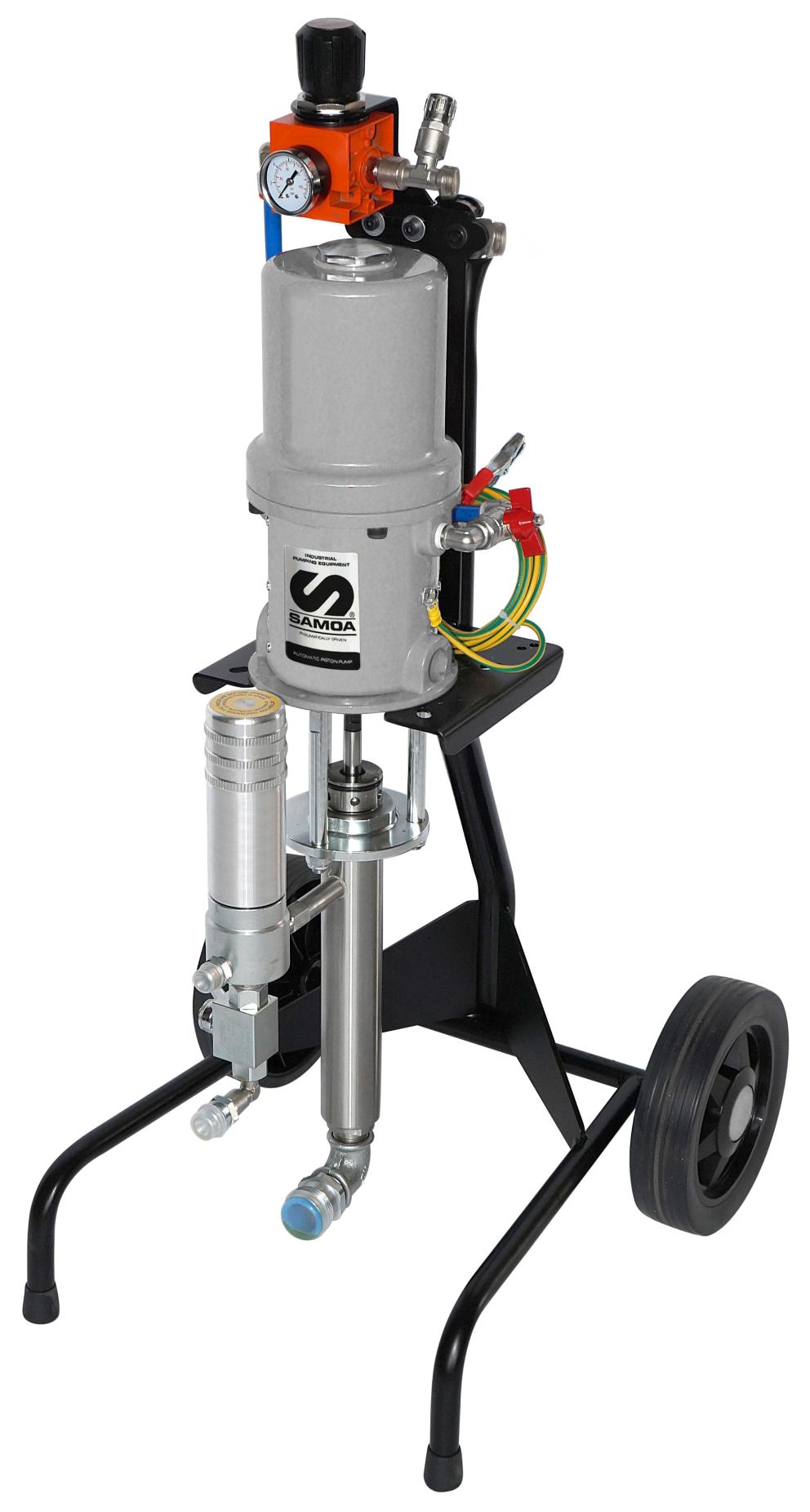 STAINLESS STEEL VEGA 34:1 ON Trolley WITH LINE FILTER AND SUCTION HOSE