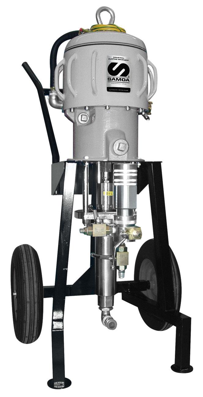 NOVA 45:1 ON Trolley WITH LINE FILTER AND RETURN, AIR FRL AND SUCTION HOSE