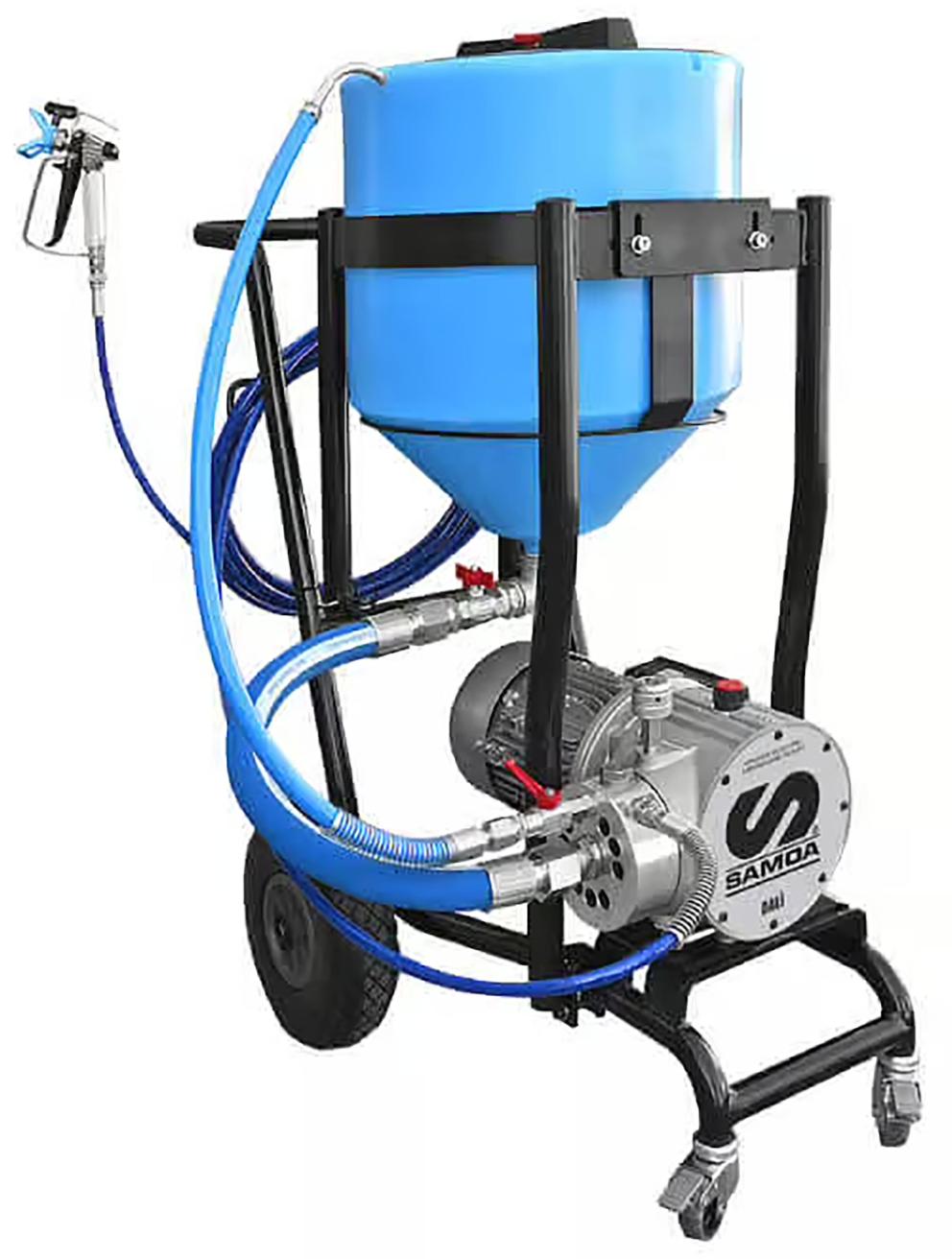 DALÍ 220V ON TROLLEY WITH 50L TANK AND SPRAYING KIT (HOSE: 3/16