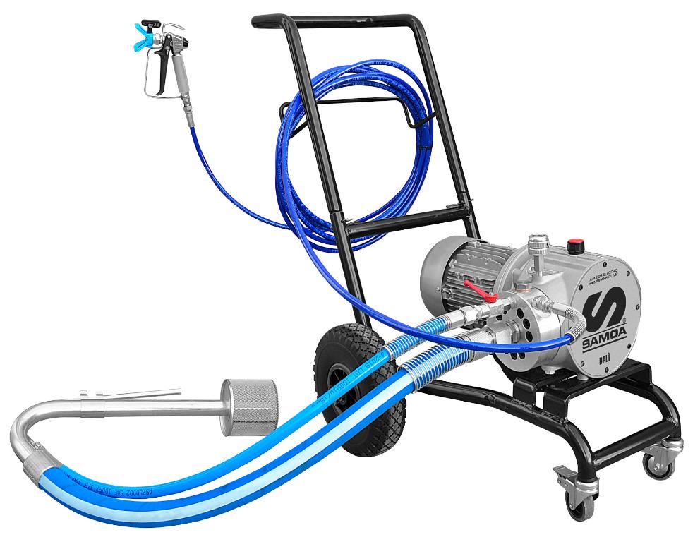 DALÍ 220V ON TROLLEY WITH SUCTION HOSE AND SPRAYING KIT (HOSE:3/16