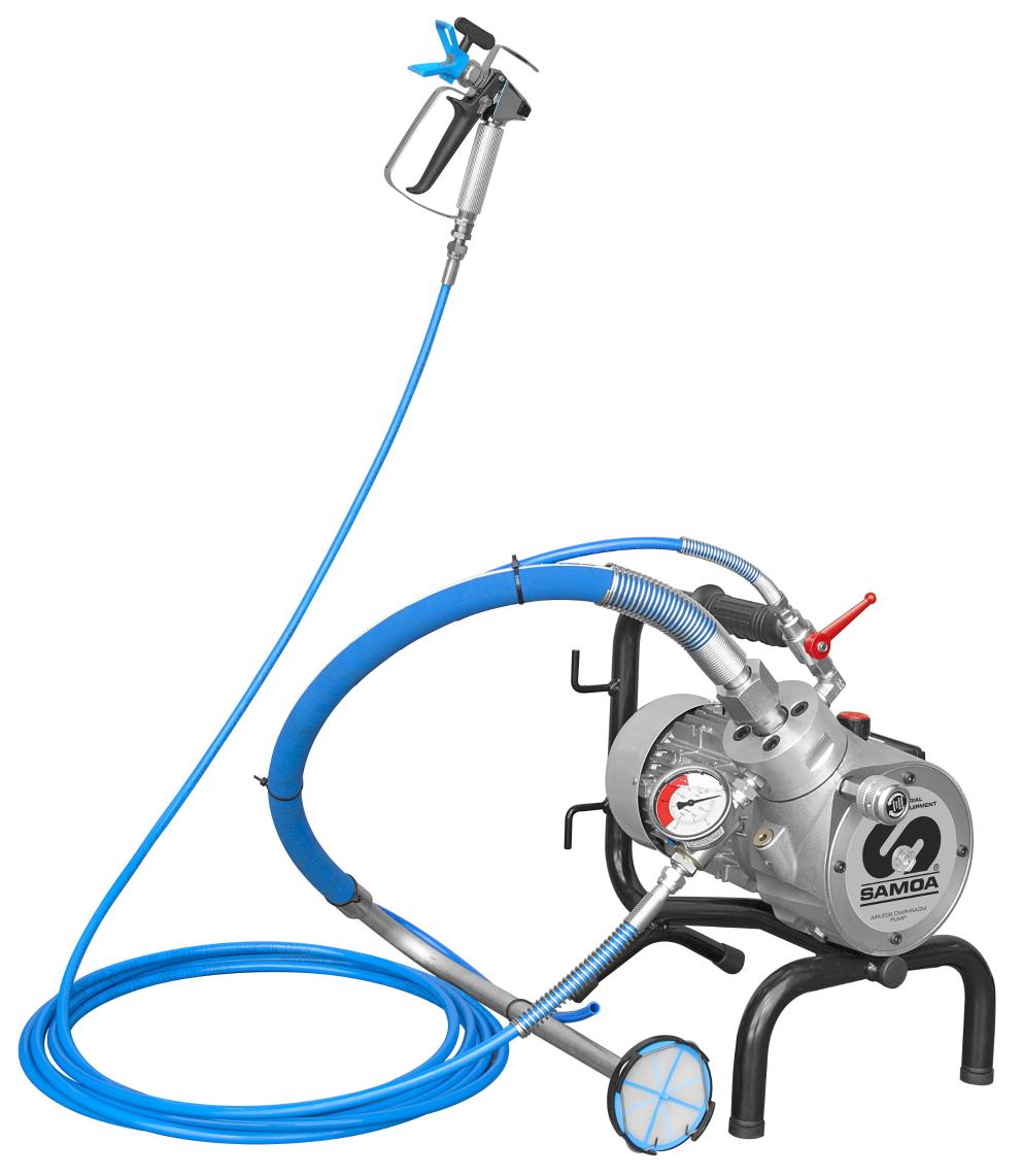 MIRÓ 220V ON TROLLEY WITH SUCTION HOSE AND SPRAYING KIT (HOSE:3/16