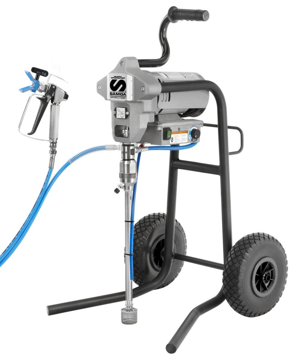 JOLLY 220V  ON TROLLEY WITH SPRAYING KIT (HOSE: 1/4