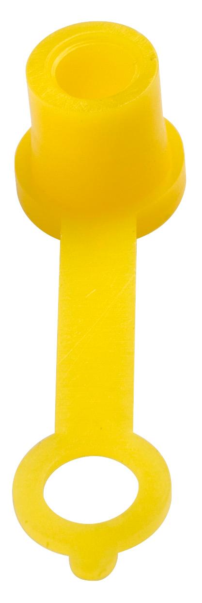 Protector for Hydraulic Grease Nipples, Yellow Ring Cap, 100 pcs, M6