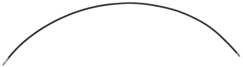 GREASE OUTLET HOSE WITH GREASE CONNECTOR, DOUBLE STEEL BRAID, 2.000 MM