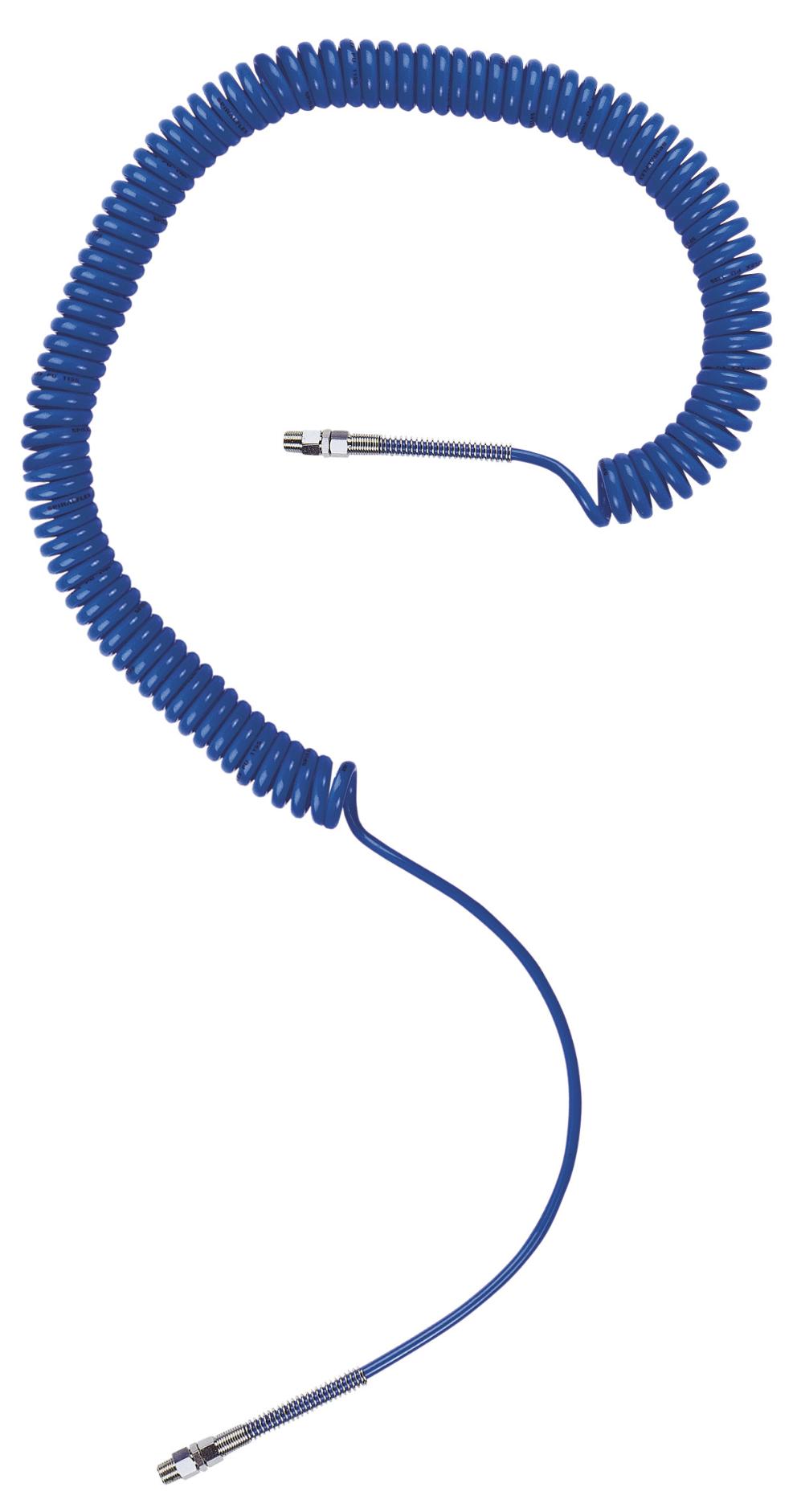 EXTENSIBLE AIR HOSE, POLYURETHANE, 8 x 5,5 MM, 1/4