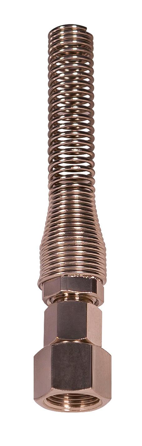 EXTENSIBLE AIR HOSE, POLYAMIDE, SPECIAL SPIRAL HOSES, 8 x 6 MM,1/4
