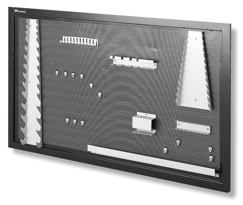 Tool Board with Holders, 1,250 × 750 × 20 mm