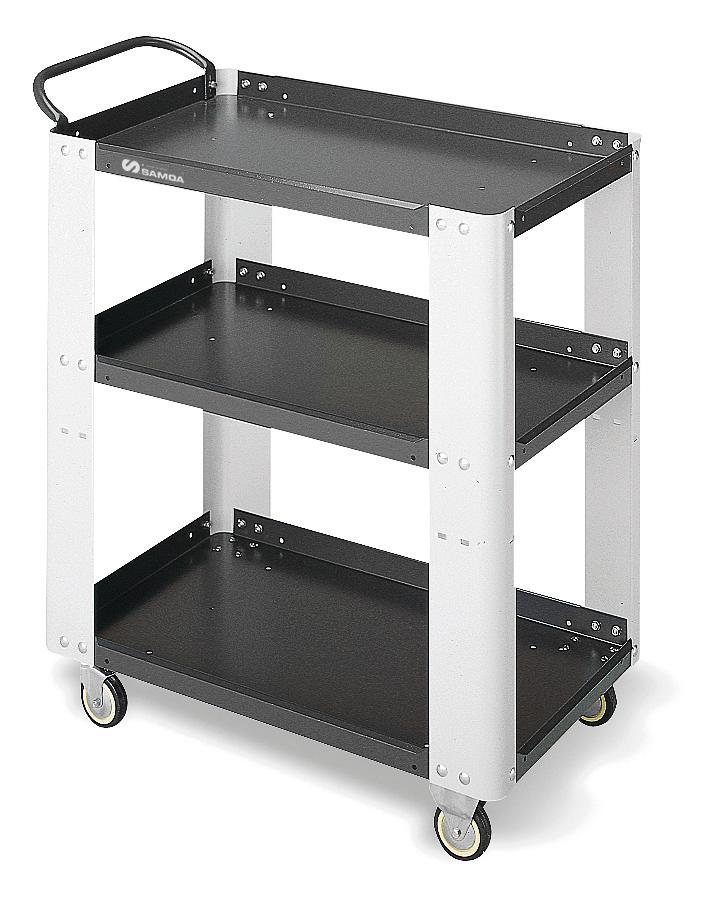 Auxiliary Furniture Trolley, Standard, 850 × 500 × 110 mm