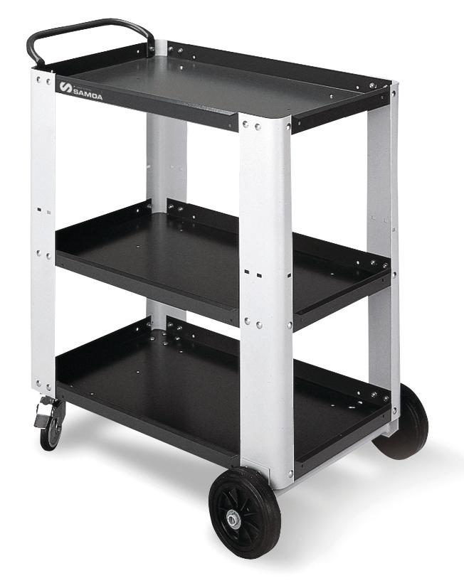 Auxiliary Furniture Trolley, Industrial, Without Drawer, 880 × 610 × 930 mm