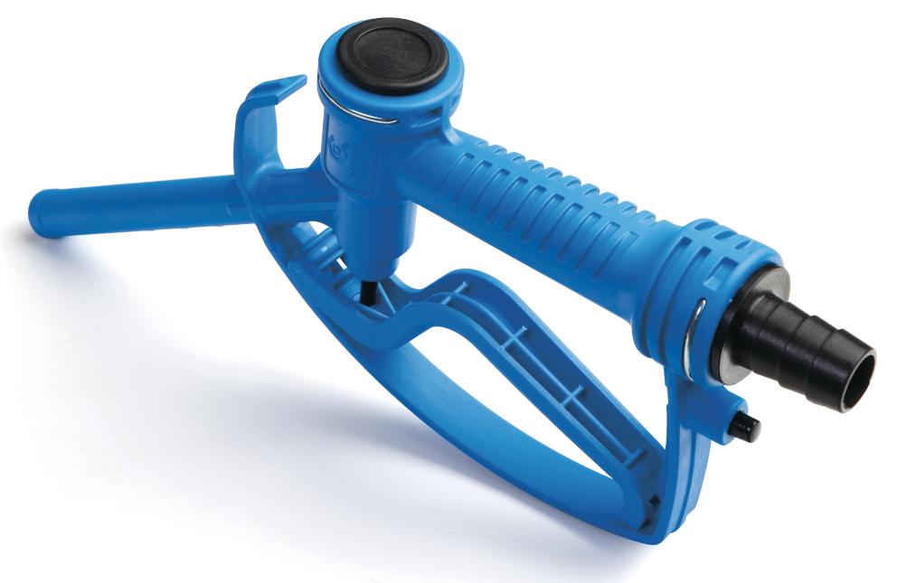 MANUAL THERMOPLASTIC NOZZLE, 90 L/MIN, Ø 25 MM INLET