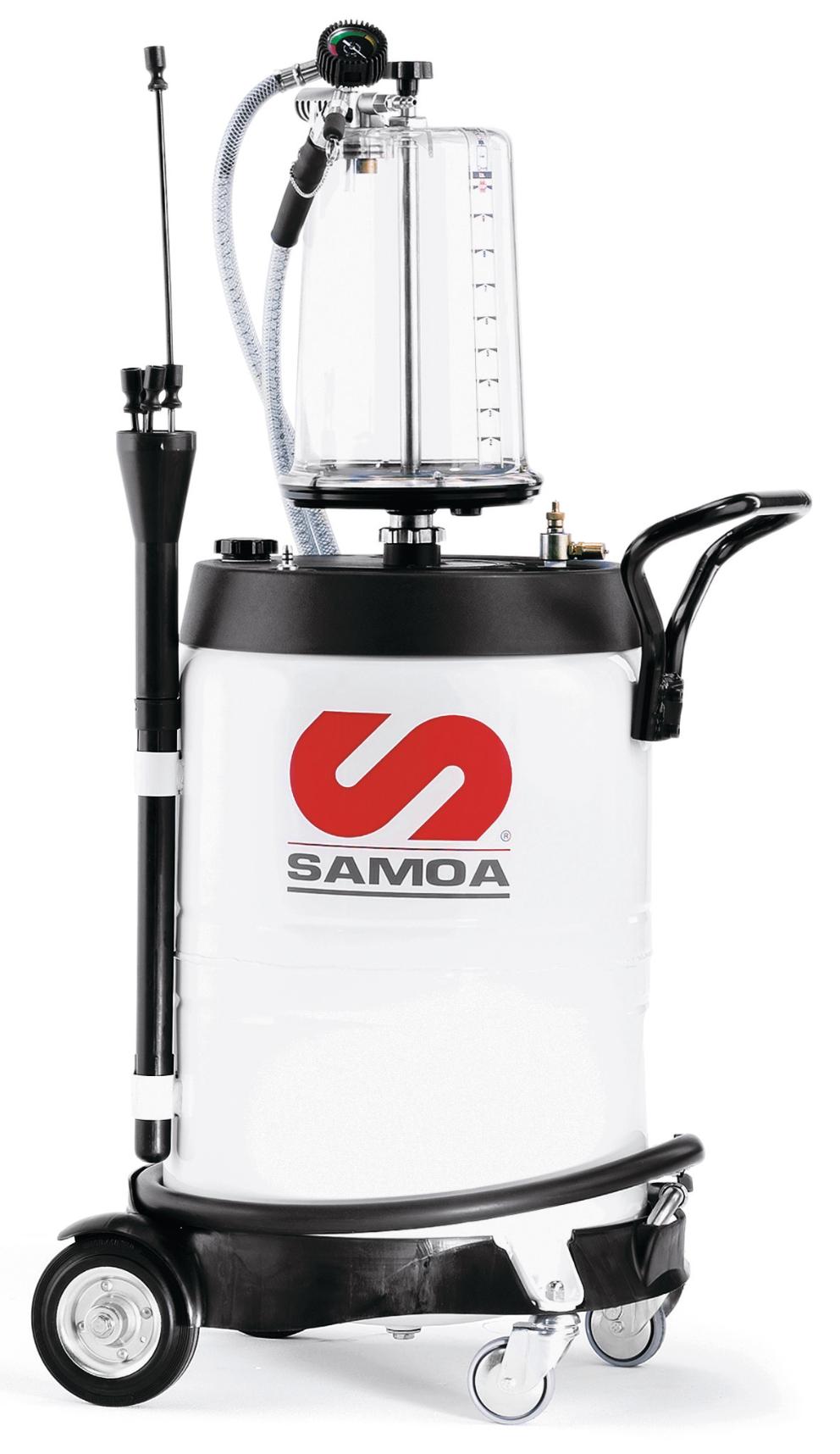 WASTE OIL SUCTION AND GRAVITY COLLECTION UNIT WITH TRANSPARENT CHAMBER,
100 L
